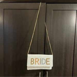 Beaded “Bride” Purse